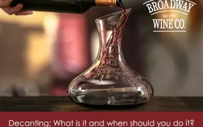 Decanting: What is it and when should you do it?