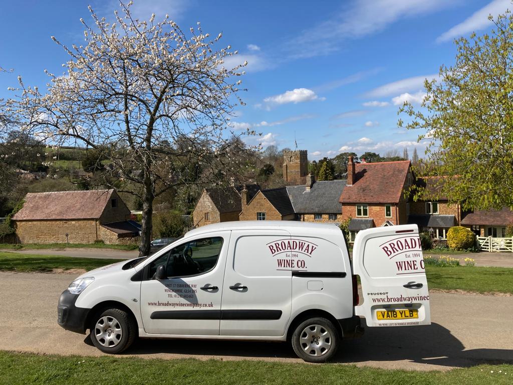 Broadway Wine Company Delivery Van Ilmington